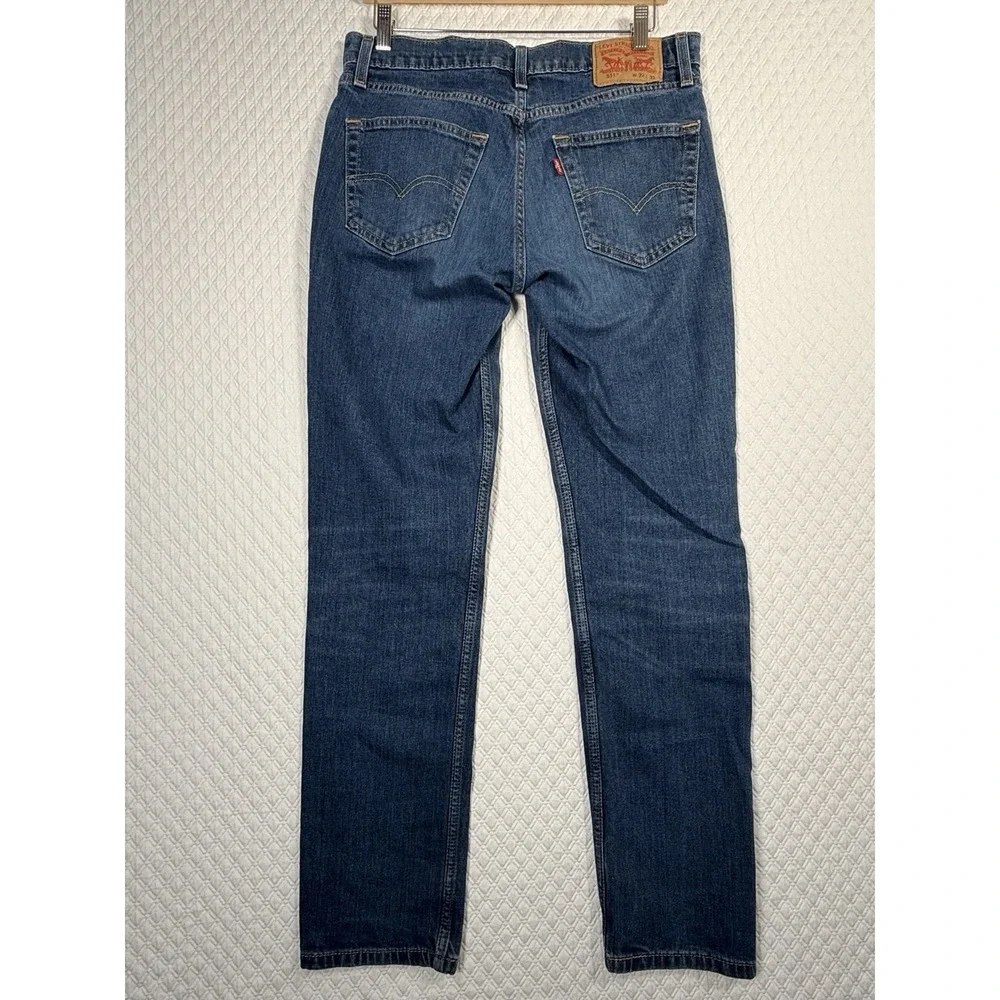 levis 511 slim fit jeans Blue Mens 32x31.5 Jeans Chore Cowboy Work Barn‎ Biker